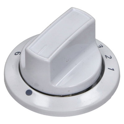 Beko Main Oven Control KnobWhite from B&Q