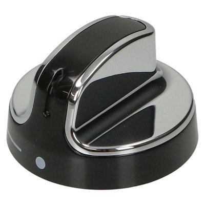 Stoves Genuine Main Oven Control KnobBlack / ChromeStv083157005 from B&Q
