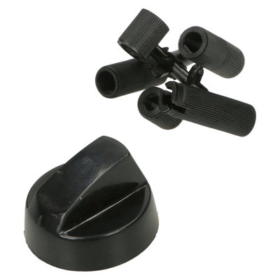 Universal Multifit Cooker Control KnobBlack from B&Q