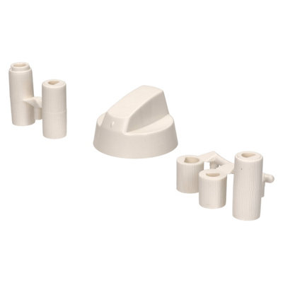 Universal Multifit Cooker Control KnobWhite from B&Q