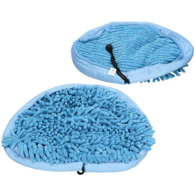 Electruepart Compatible Steam Cleaner Microfibre Coral Pads (Pack Of 2)Ele0001 from B&Q