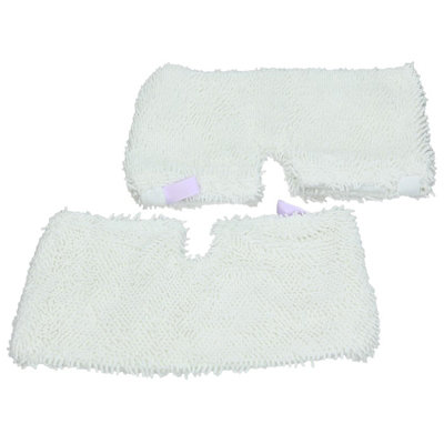 Electruepart Compatible Steam Cleaner All Purpose Microfibre Mop Cloth Pads (Pack Of 2)Ele0006 from B&Q