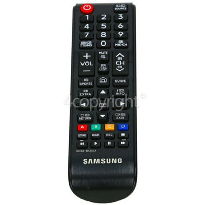 Samsung Genuine Tv Remote ControlSambn5901247A from B&Q