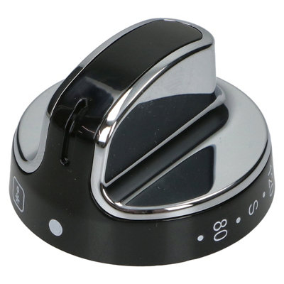 Stoves Genuine Main Oven Control KnobBlackStv083157022 from B&Q