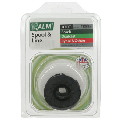 Alm Genuine Grass Trimmer Tr885 Spool & Line from B&Q
