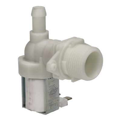 Compatible Dishwasher Single Solenoid Inlet Valve : 90Deg. With 12 Bore OutletVal9408 from B&Q
