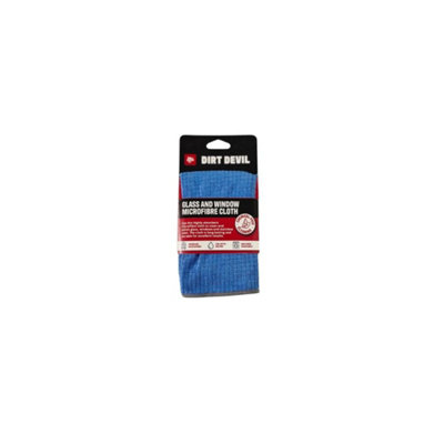 B&Q -  Glass And Window Microfibre Cloth 30 X 30 Cm Blue
