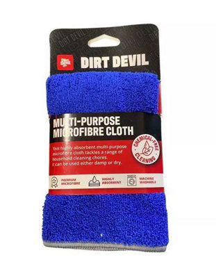Dirt Devil Multi Purpose Microfibre Cleaning Cloth 30 x 30cm - Image 4