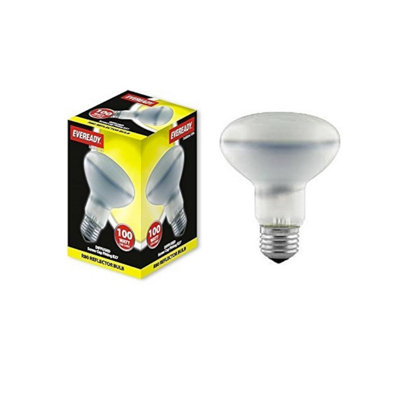 10 X Eveready R80 100W Es Reflector Light Bulbs from B&Q