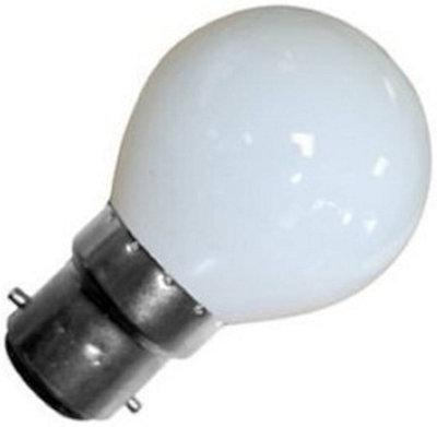 10 X Eveready 25W Bc B22 Opal Golf Light Bulbs from B&Q