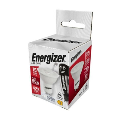 Energizer 4.5W Gu10 4000K Led Bulb - Cool White