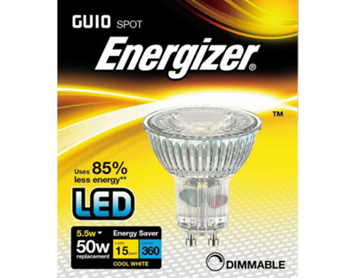 Energizer Gu10 4000K Dimmable Led Bulb - Cool White