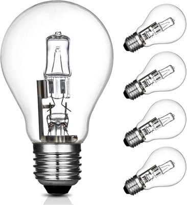 10 X Eveready 30W-40W Es E27 Halogen Golf Light Bulbs from B&Q