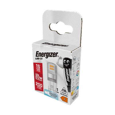 Energizer 1.8W Led G9 6500K 200LmDaylight from B&Q