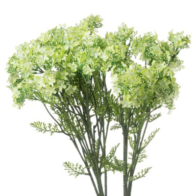 Hill Interiors Plumb Blossom Green Spray Faux Plant from B&Q