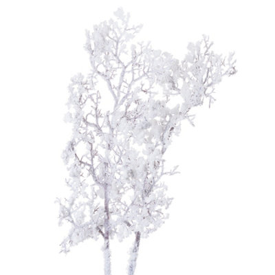 Hill Interiors Uk Homeliving Artificial Snowy Branch