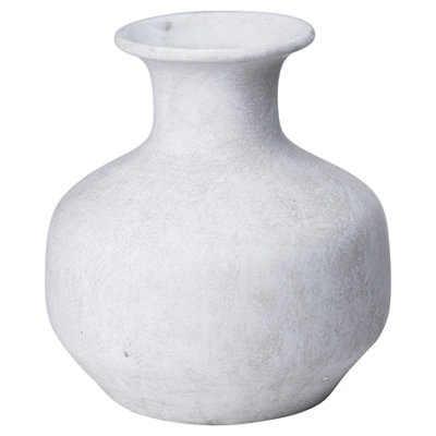 Darcy                  Squat                  Stone                  Vase from B&Q