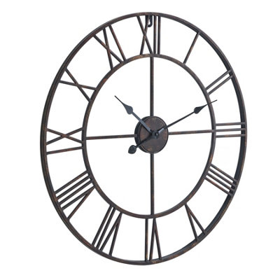  - Bronze                  Skeleton                  Wall                  Clock