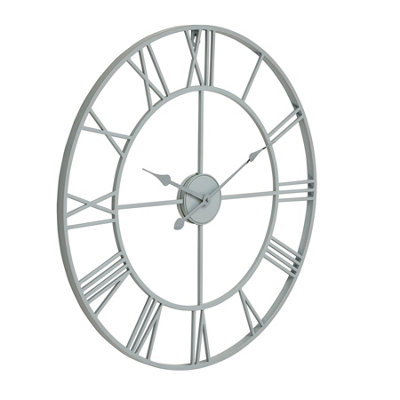 Grey                  Skeleton                  Wall                  Clock from B&Q