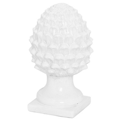 Hill Interiors Uk Homeliving Garda White Decorative Acorn from B&Q