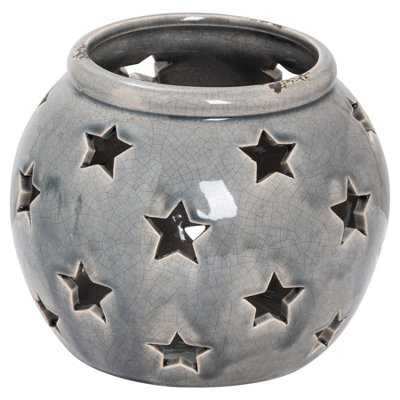 Hill Interiors Garda Large Star Candle Lantern from B&Q