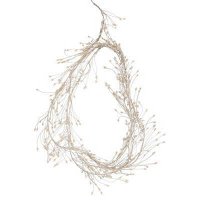 Hill Interiors Eight Sequence Warm White Cluster String Light from B&Q