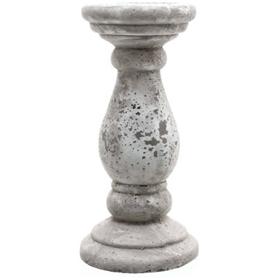 Hill Interiors Large Stone Ceramic Candle Holder from B&Q