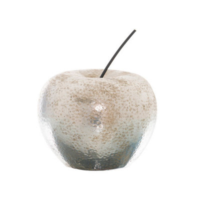 Hill Interiors Uk Homeliving Silver Apple Ornament from B&Q