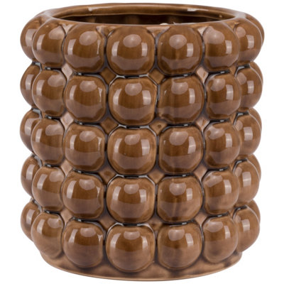 Seville  Collection  Large  Caramel  Bubble  Planter from B&Q