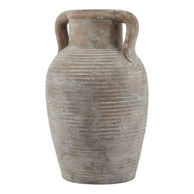 Siena  Large  Brown  Amphora  Pot from B&Q
