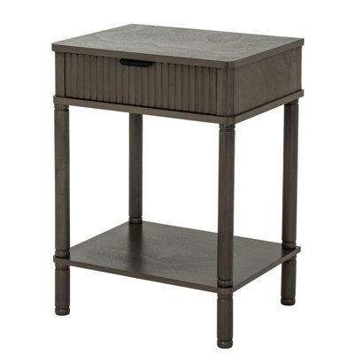Hill Interiors Reed Collection 1 Drawer Side Table from B&Q
