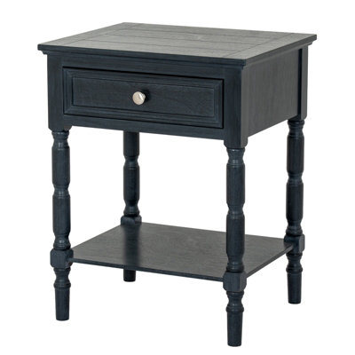 Hill Interiors Contour Collection 1 Drawer Side Table from B&Q