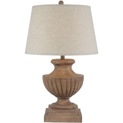 Hill Interiors Marbelle Linen Shade Table Lamp from B&Q