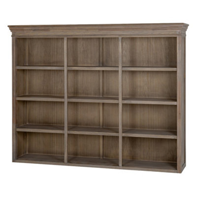 B&Q -  Delphine Collection 3 Shelf Large Dresser TopWoodL32 X W163 X H127 CmBrown