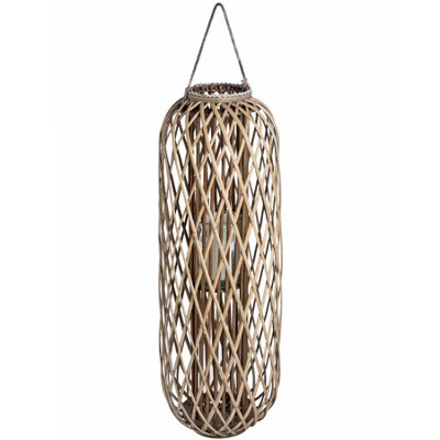 Huge  Standing  Wicker  Lantern from B&Q