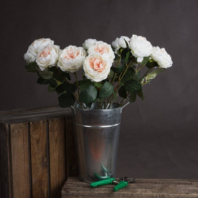 B&Q -  Uk Homeliving Blush Garden Rose