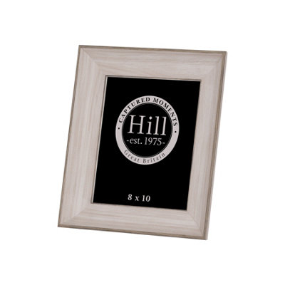 Hill Interiors White Washed Wood Photo Frame 8X10 from B&Q
