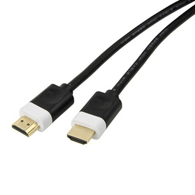 Slx Gold-Plated Black Hdmi Cable1M from B&Q