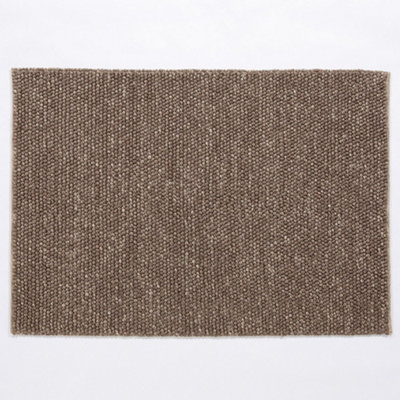 Esselle Home Delilah Mottled Wool Pebble Taupe Rug 200X290Cm from B&Q