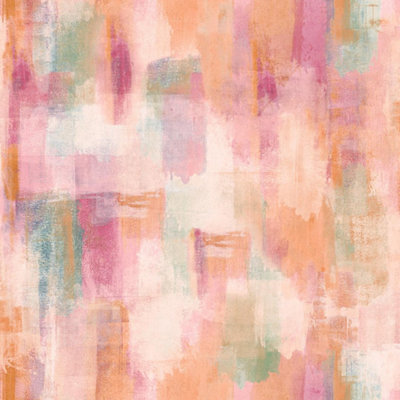 Arthouse Painterly Pattern Multi Wallpaper from B&Q