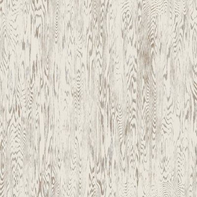 Arthouse Wood Grain White Wallpaper from B&Q