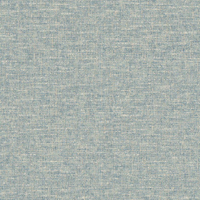 Esselle Home Artisan Weave Chalky Blue Wallpaper from B&Q
