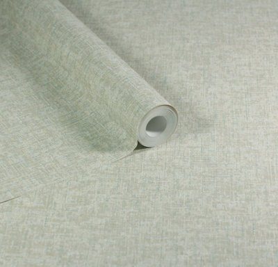 Esselle Home Artisan Weave Neutral/citrus Wallpaper from B&Q