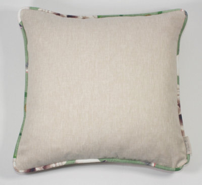 Esselle Home Eden Plain/chinoiserie Oyster Cushion from B&Q