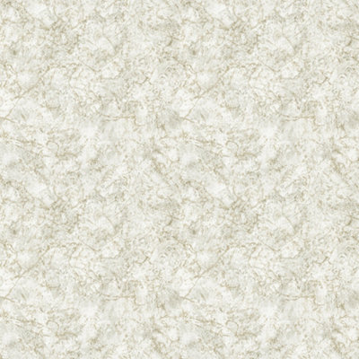 Arthouse Hotel Luxe Textured Marble Ivory / Champagne Wallpaper from B&Q