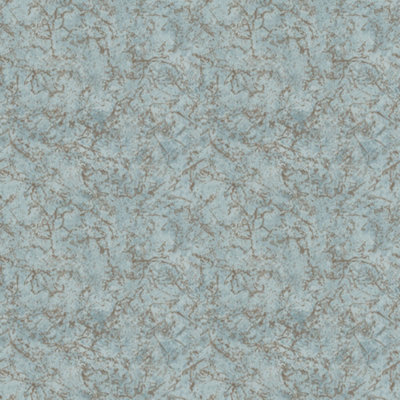 Arthouse Hotel Luxe Textured Marble Soft Blue / Gold Wallpaper from B&Q