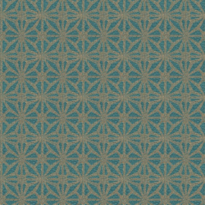 Arthouse Hotel Luxe Moorish Mosaic Deep Teal / Gold Wallpaper from B&Q