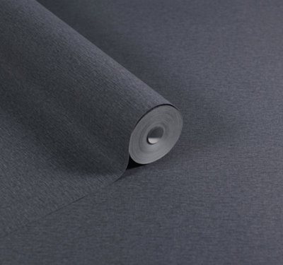 Arthouse Hotel Luxe Urban Weave Navy Wallpaper from B&Q