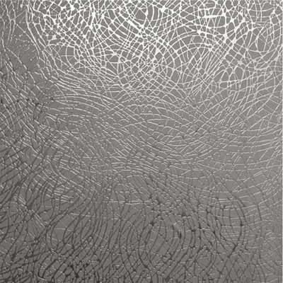 Arthouse Grey Silver Shiny Foil Textured Modern Metallic Vinyl Wallpaper from B&Q