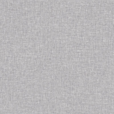 Arthouse Artistick Linen Texture Mid Grey Arthouse from B&Q